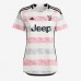 Juventus Dusan Vlahovic #9 Voetbalkleding Uitshirt Dames 2023-24 Korte Mouwen